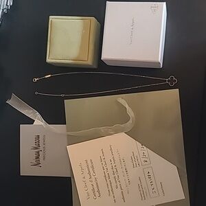 Van Cleef & Arpels Onyx 18KGold Alhambra necklace